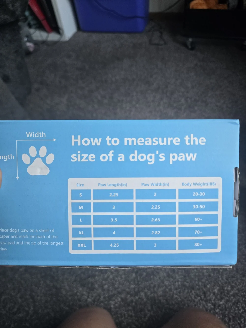 Protective Dog Booties For Hot Pavement (Set of 4) Size Small